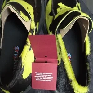 Camper Yellow and Black Slip-Ons Camper | Shoes | Camper Yellow And Black Slipons | Poshmark main image 3